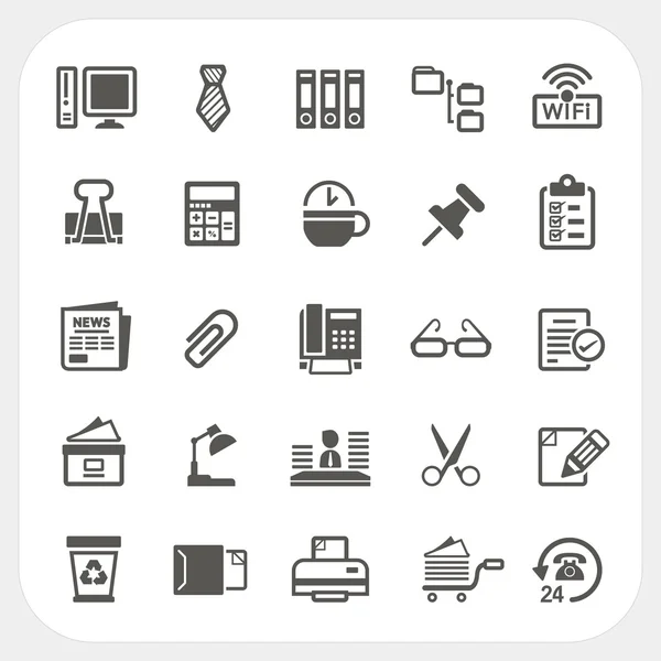 Business and Office icons set — Stock Vector