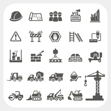 İnşaat Icons set