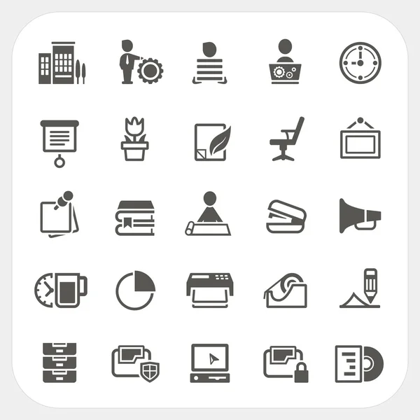 Business and Office icons set — Stock Vector