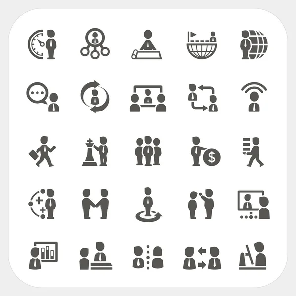 Yönetim ve iş Icons set