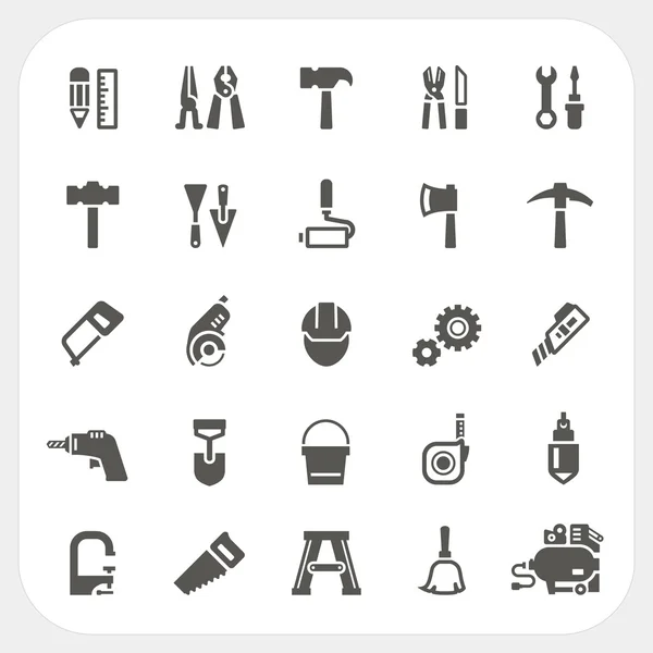 Tool icons set — Stock Vector