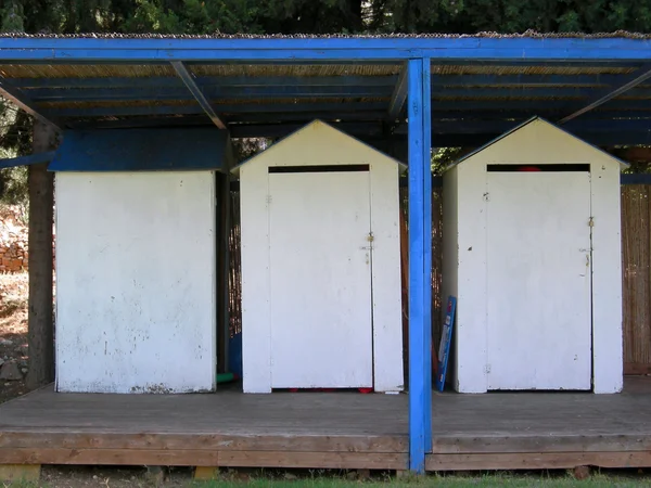 ağaç beyaz banyo hut