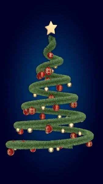 Weihnachtsbaum 14 — Stockfoto