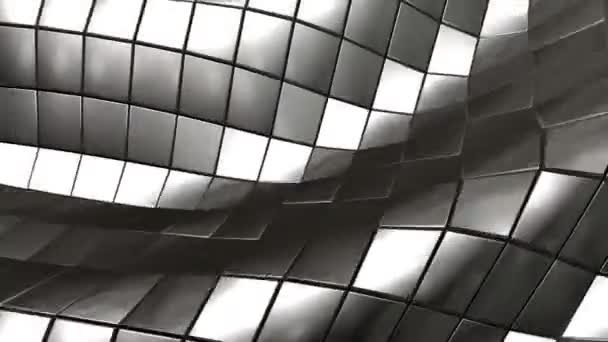 Animation en maille d'acier vague 