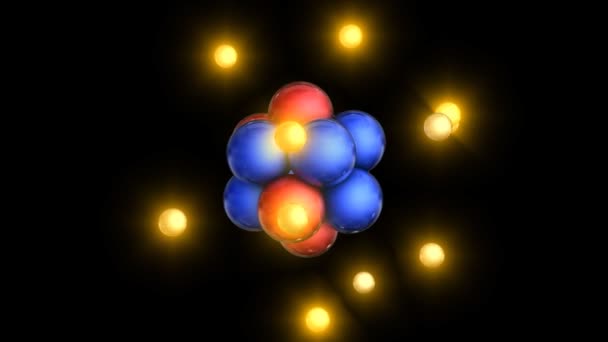 Laço de átomo — Vídeo de Stock