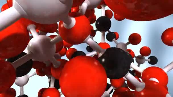 Molekül — Stok video