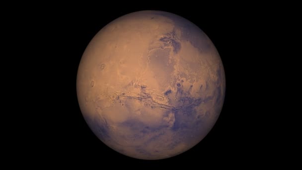 Planeta mars — Wideo stockowe