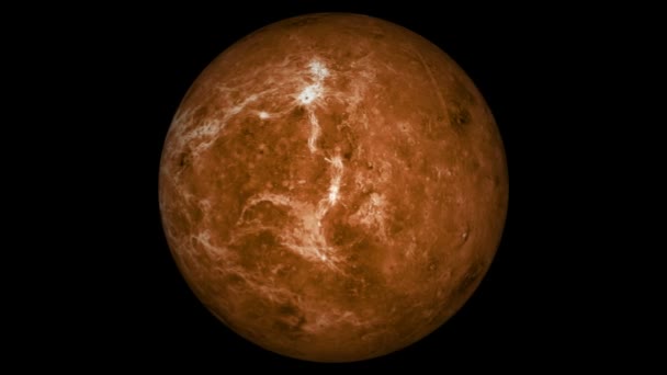 Der Planet Venus — Stockvideo