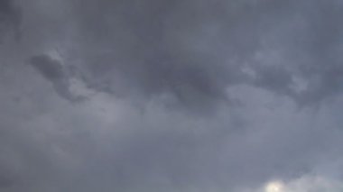 fırtınalı bulutlar time-lapse