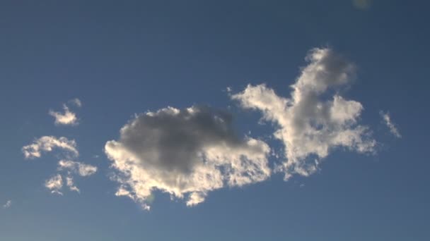 Wolken im Zeitraffer — Stockvideo