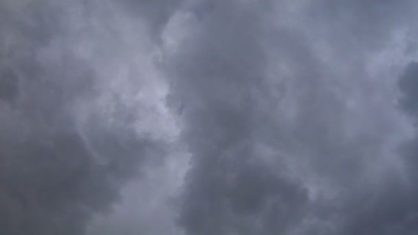 Stormachtige wolken time-lapse — Stockvideo