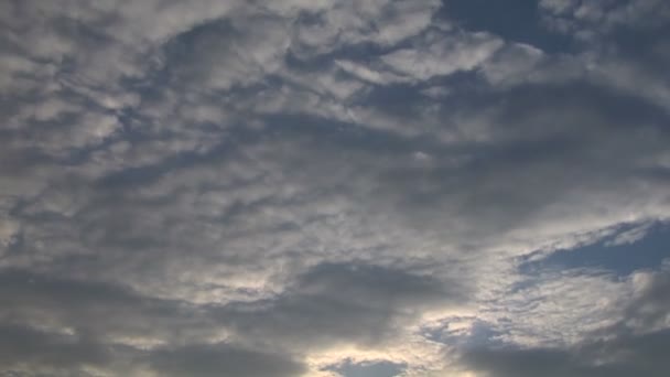 Wolken im Zeitraffer — Stockvideo