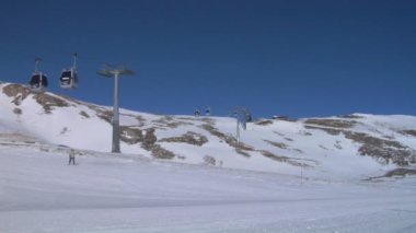 Teleferik alps Kayak merkezinde