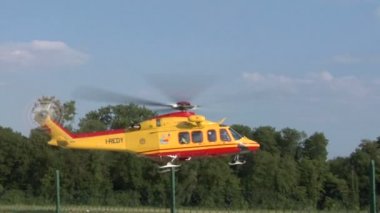 Helikopter kalkıyor
