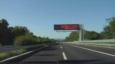 karayolu trafik time-lapse