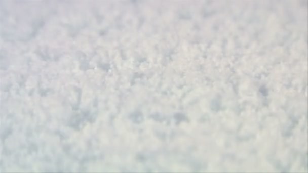 Textura de nieve 01 — Vídeo de stock