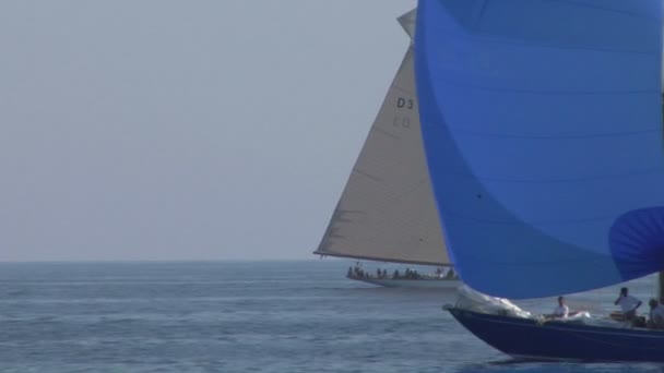 Old sail close up 08 — Stock Video