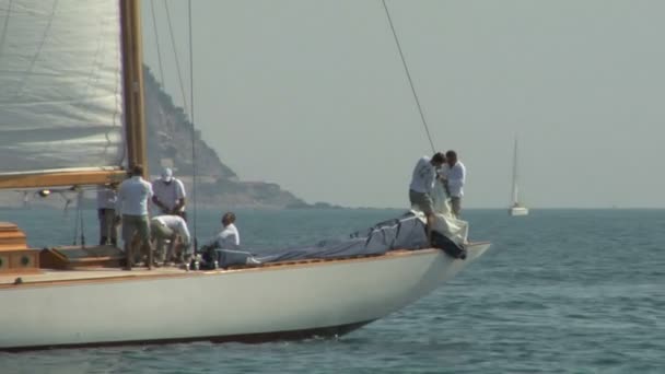 老帆乘员组 02 — 图库视频影像