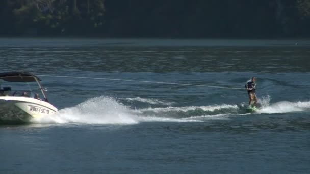 滑水 43 — 图库视频影像