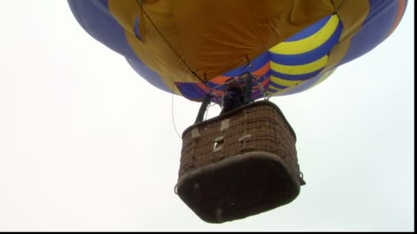Balonu na ogrzane powietrze 14 — Wideo stockowe