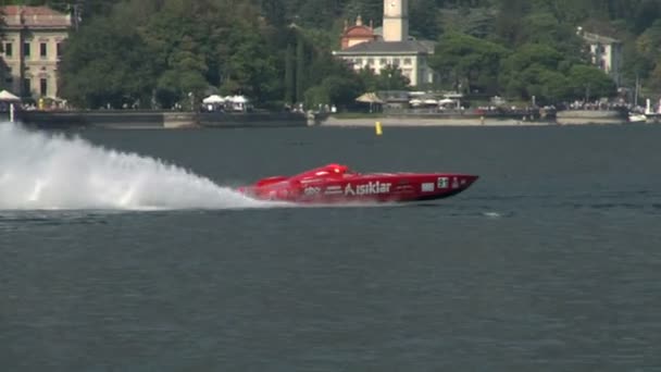 Carrera offshore — Vídeo de stock