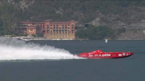 Carrera offshore — Vídeo de stock