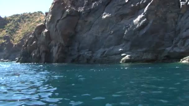 Isola delle Eolie — Video Stock