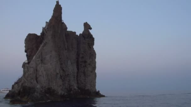 Isola delle Eolie — Video Stock