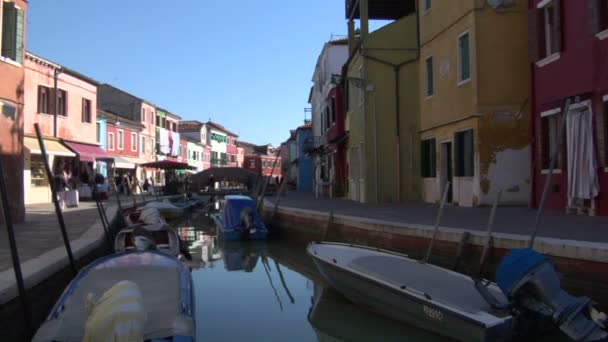 Burano — Stockvideo