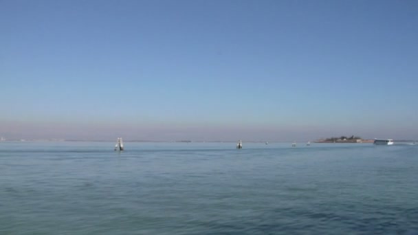 Venedik lagoon — Stok video