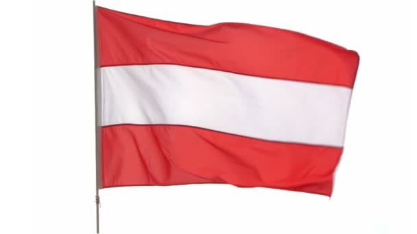 Flag Austria — Stock Video