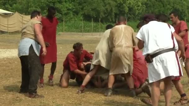 Jeu légionnaire romain Harpastum — Video