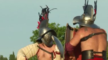 Yeniden ele geçirme sırasında Romalı lejyonerler