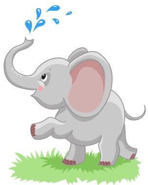 Download Elephant Water Free Vector Eps Cdr Ai Svg Vector Illustration Graphic Art