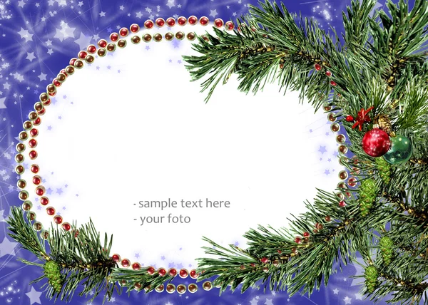 Christmas, New Year's illustration — Stock Photo, Image