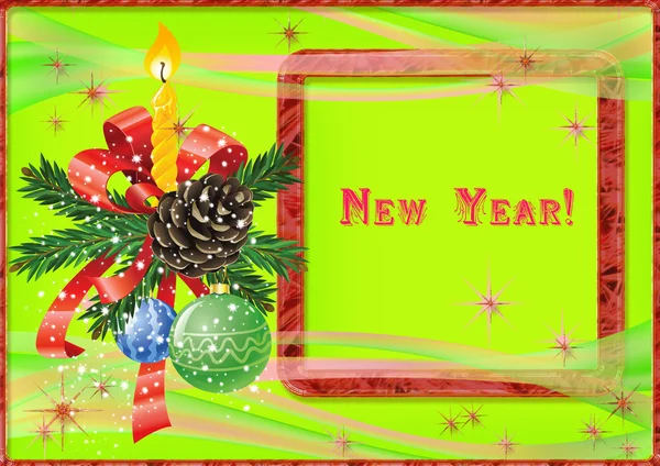New Year Background — Stock Photo, Image