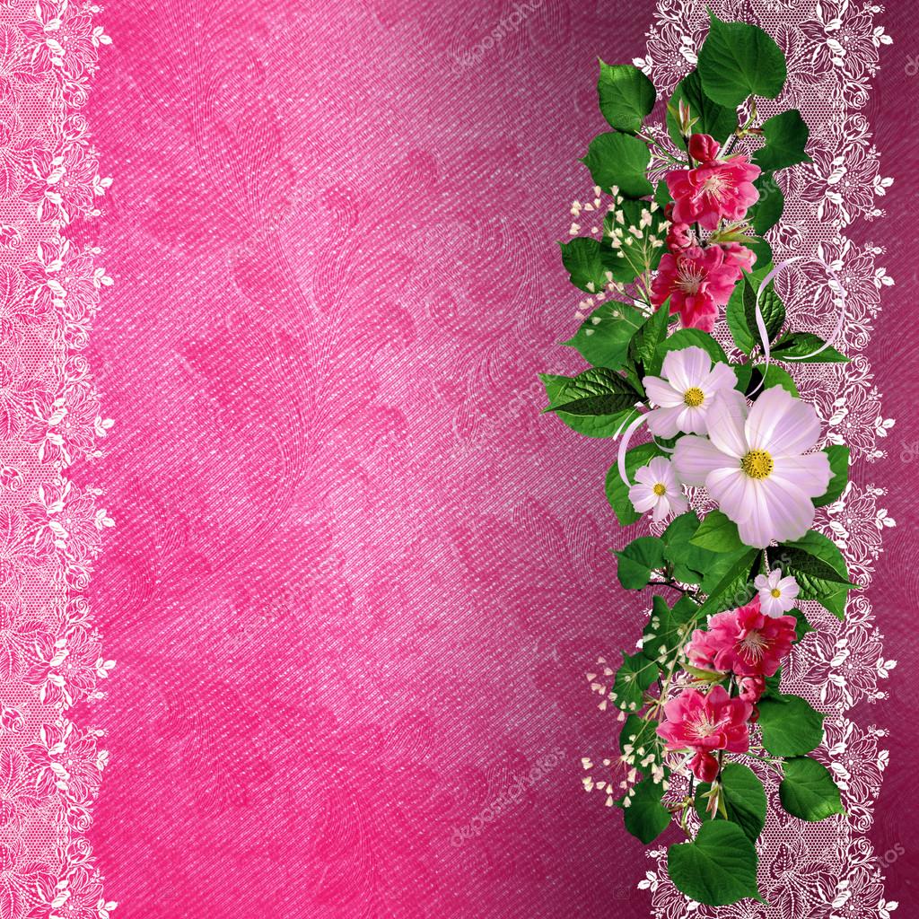 Hình nền hồng với đường viền hoa sẽ mang đến cho bản thiết kế của bạn sự dịu dàng và quyến rũ. Với nền hồng nhạt và những cành hoa tinh tế, đường viền này sẽ làm nổi bật bất kỳ hình ảnh nào mà bạn chọn để chèn vào.