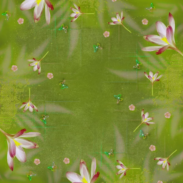 Hermoso fondo abstracto floral — Foto de Stock