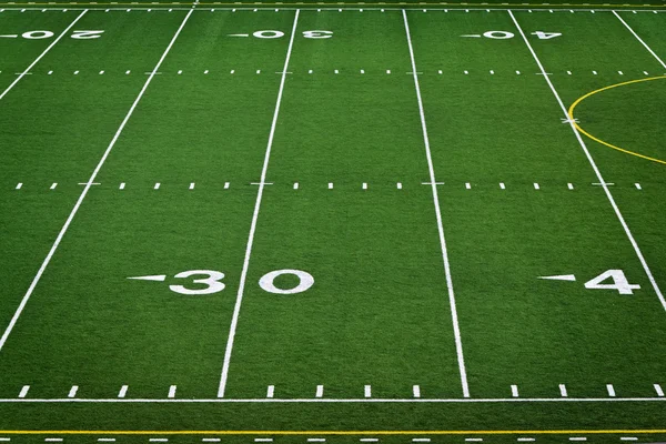 American football field — Stock Photo, Image