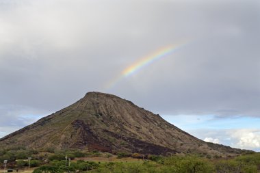 gökkuşağı ile Koko head krater