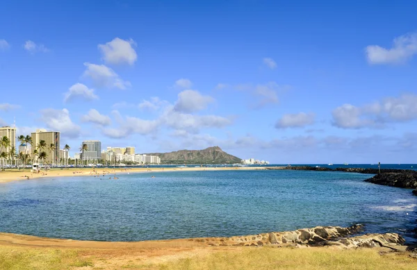 Magic Island in Honolulu — Stock Photo, Image