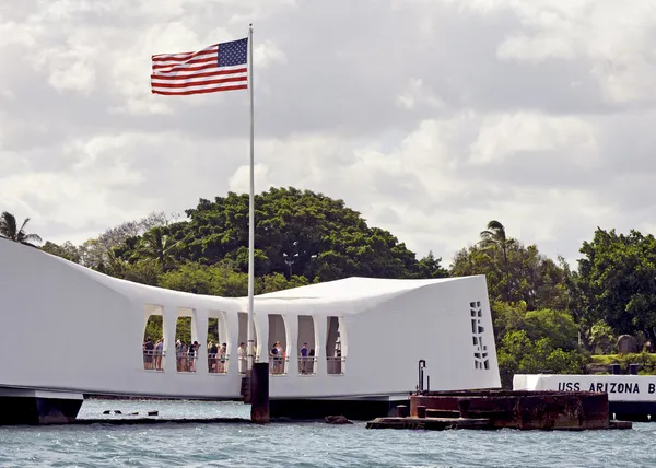 Pearl harbor Anıtı — Stok fotoğraf