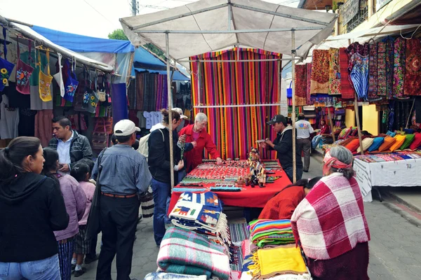 Markt in guatemala — Stockfoto