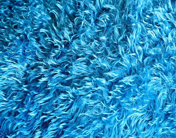 ブルーの柔らかい枕 ストック画像