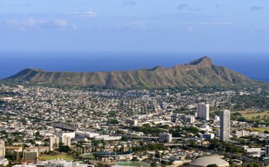 Honolulu ve diamond head