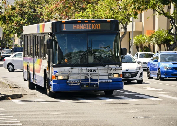 De bus, hawaii — Stockfoto