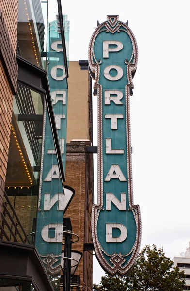 Señal Portland — Foto de Stock