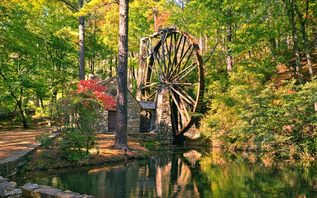 Old Mill Berry College, Rome Georgia — Stock Photo © guynamedjames