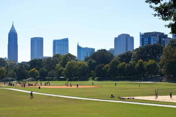 Piemont park, atlanta — Zdjęcie stockowe