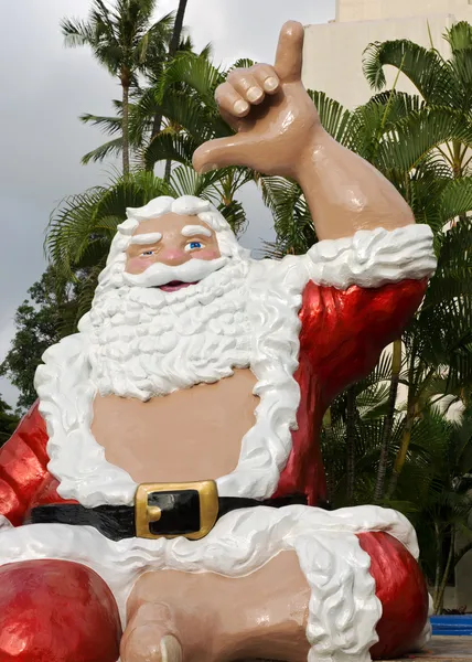 Hawaiian santa